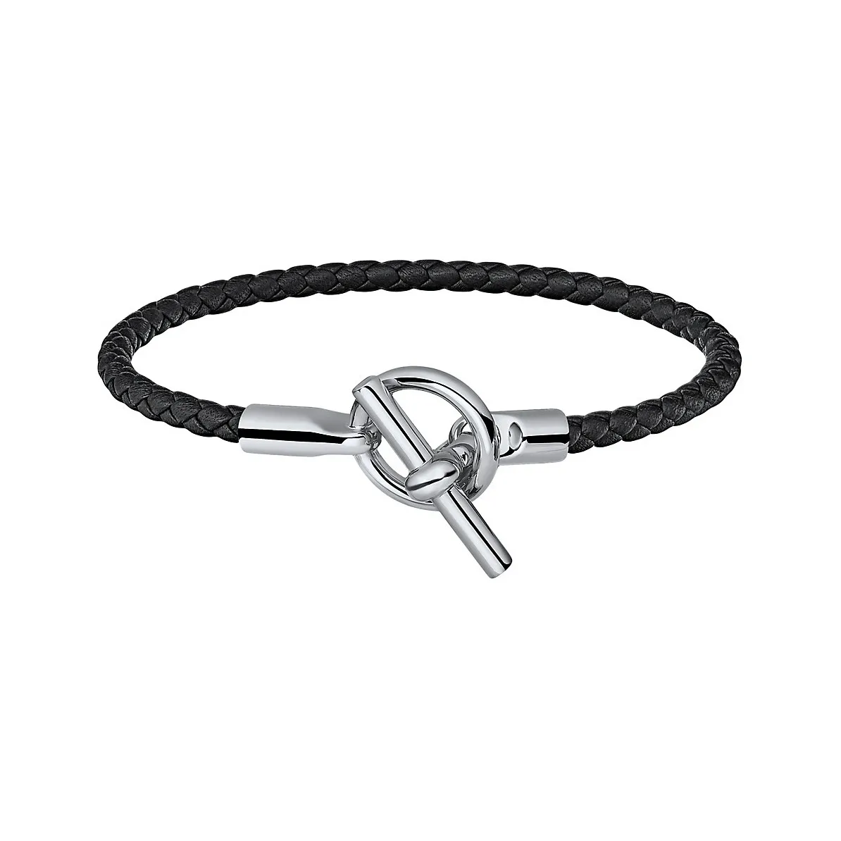 HERMES Leather Bracelets Unisex