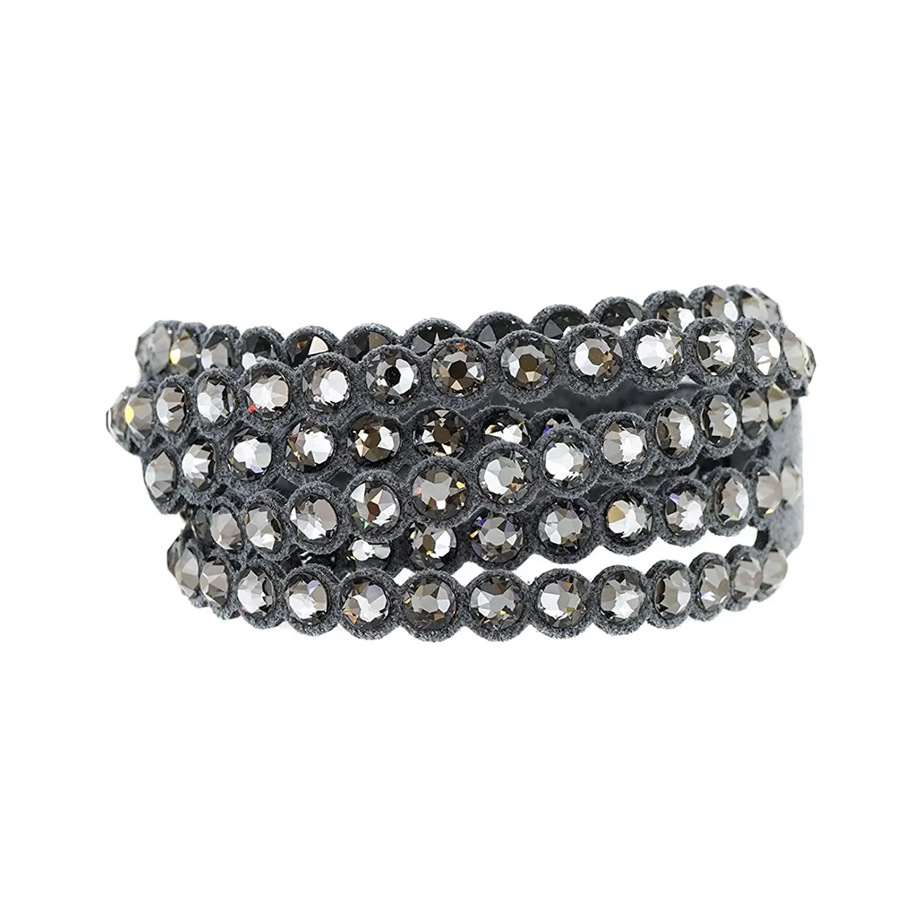 Swarovski Многослойные Браслеты Женские Серые