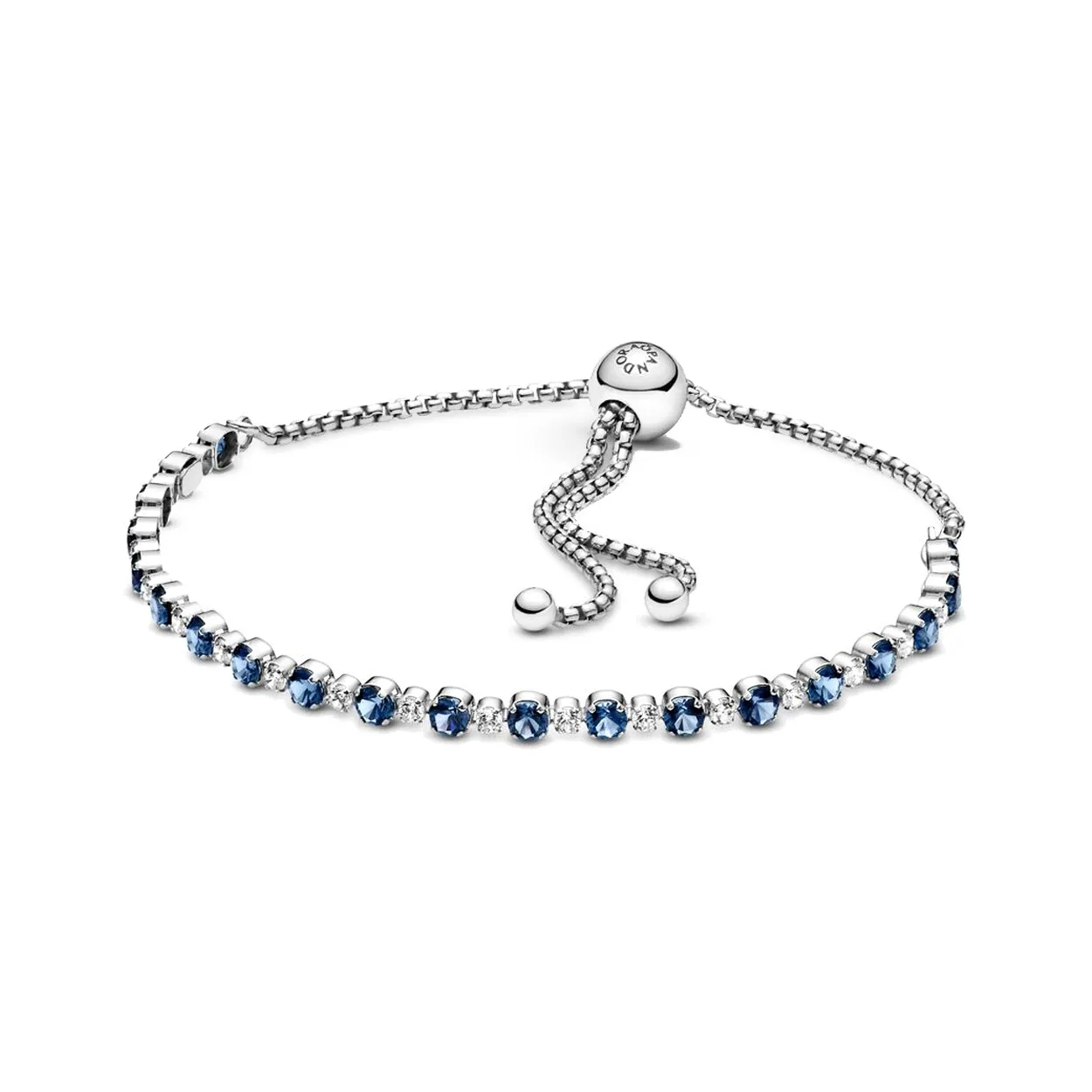 Pandora Браслеты из стерлингового серебра 925 пробы Женские Синие