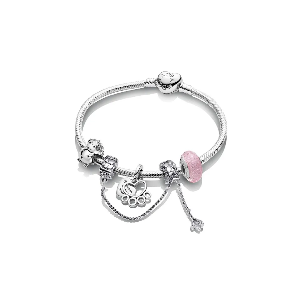 Pandora 925 Sterling Silver Bracelets Women's Silver
