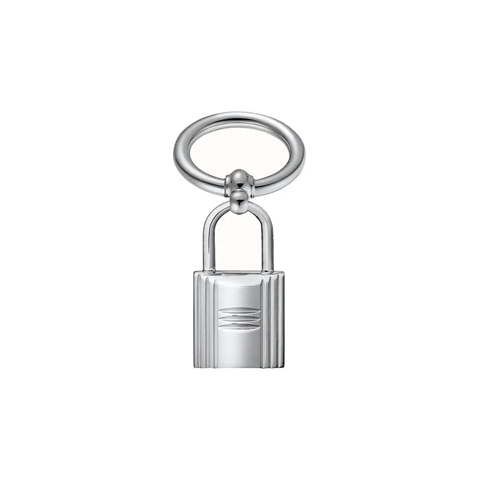 HERMES Kelly Twilly Accessories Unisex Silver