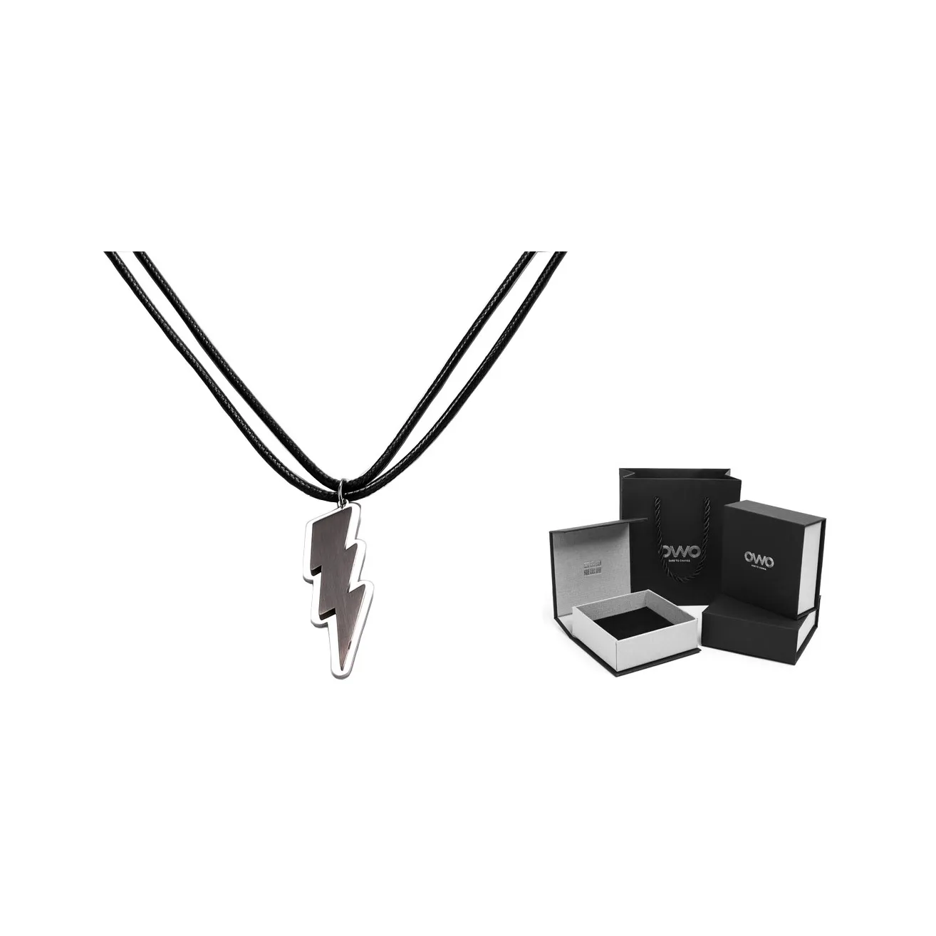 OWO Титановая сталь Ожерелье Унисекс
