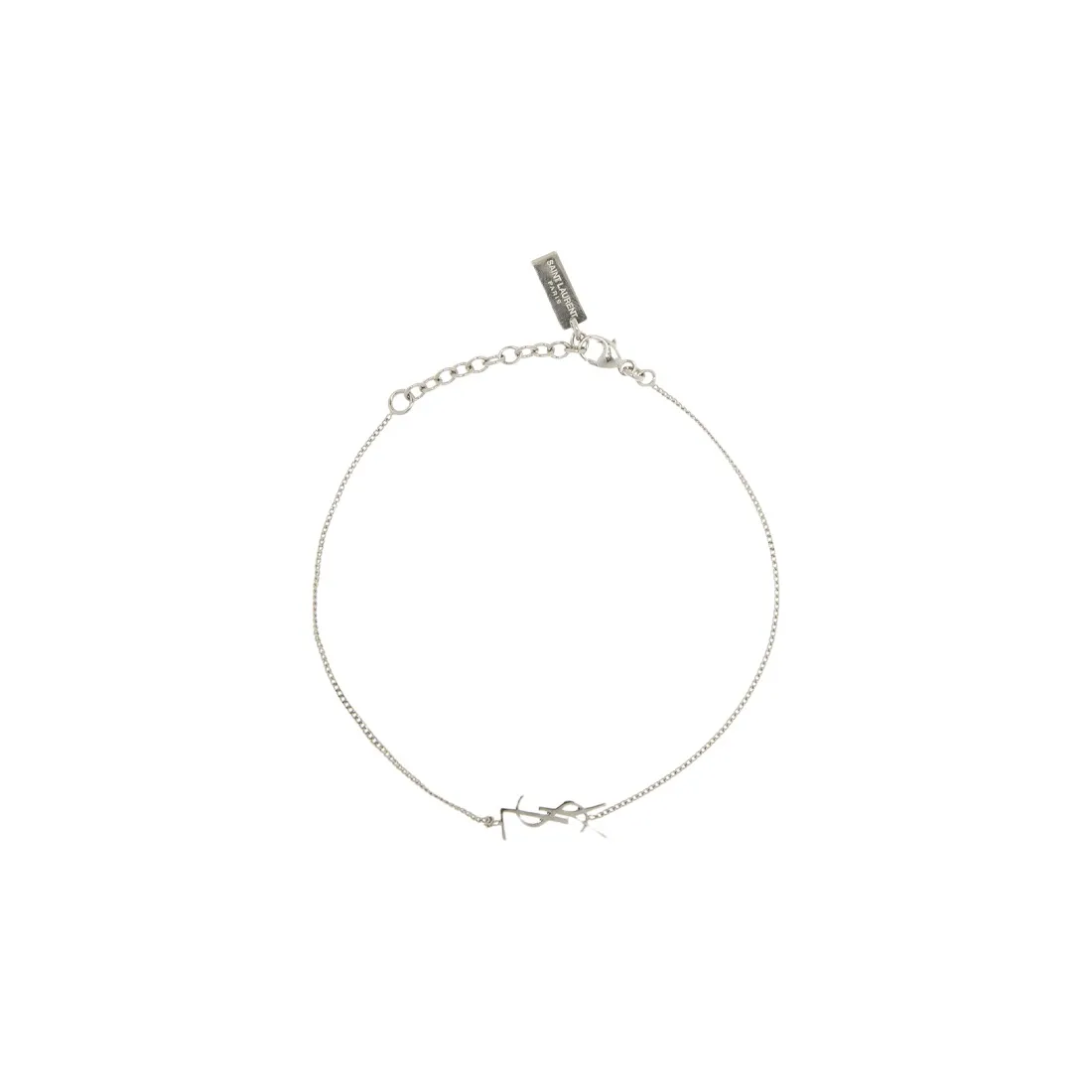 SAINT LAURENT Brass Bracelets Women's Silver