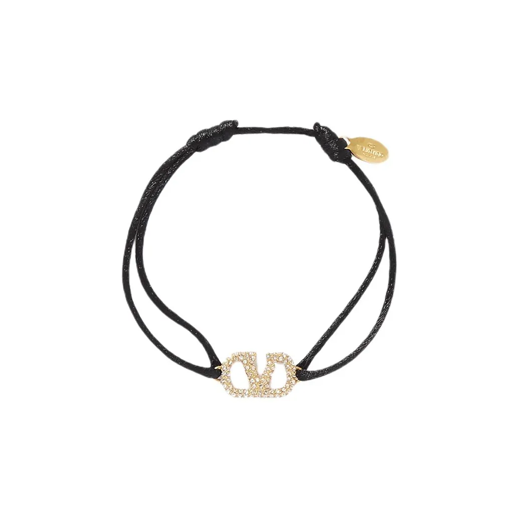 Valentino Garavani VLogo Signature Crystal embellished Bracelet