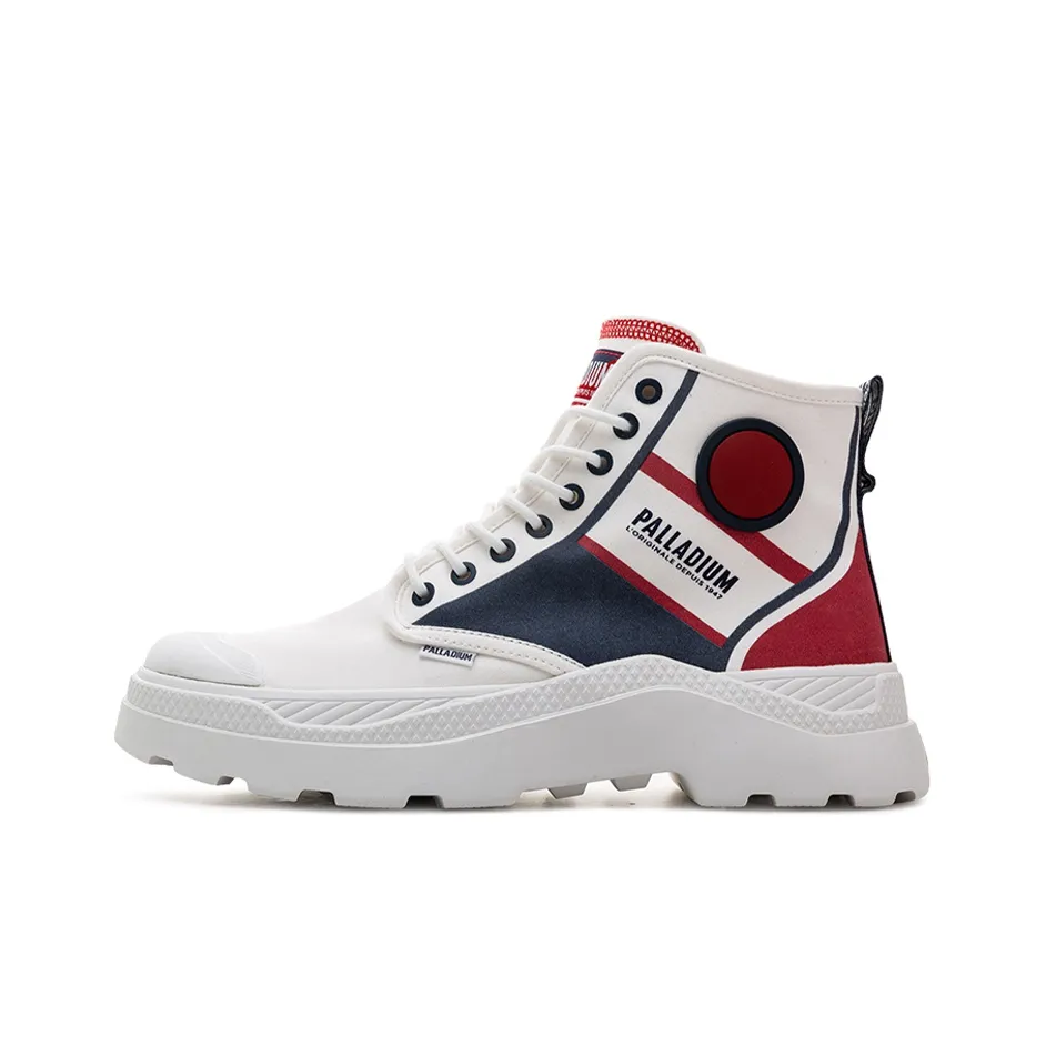 Palladium Martin and boots Unisex High Top White