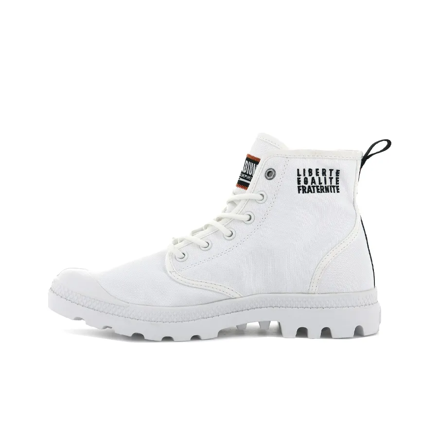 Palladium Pampa Martin Boots Unisex White
