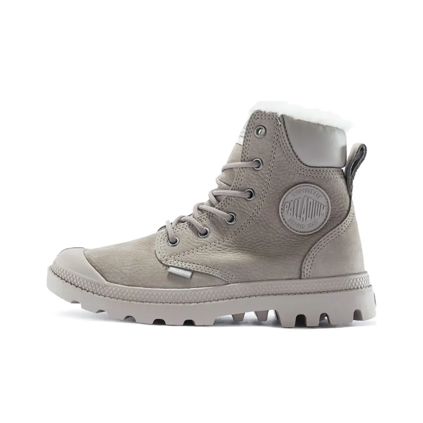 Palladium Pampa Sport Cuff S Short Martin Boot Unisex Gray