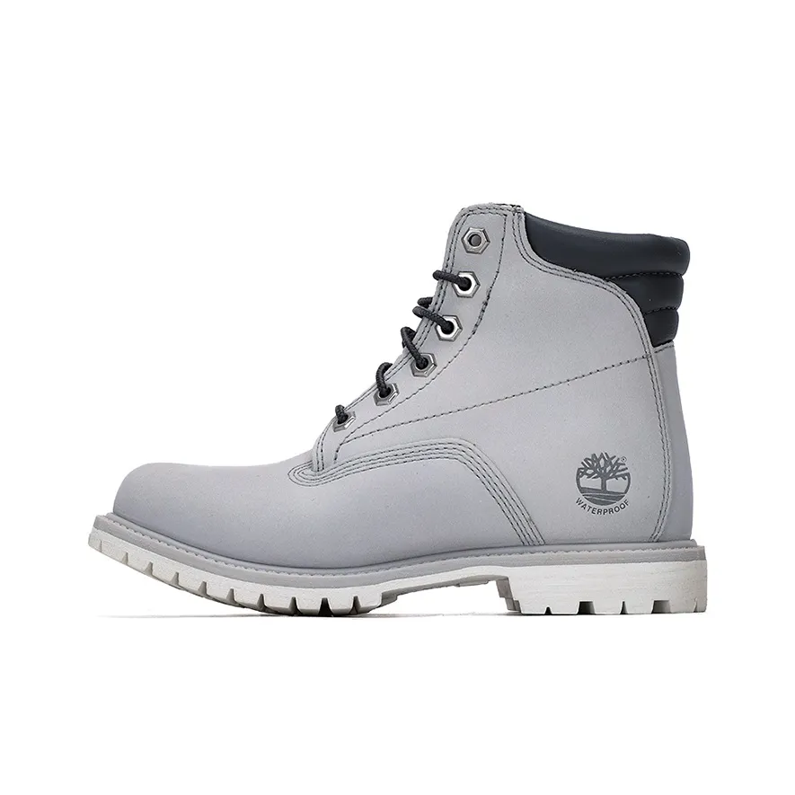 Timberland Waterville 6 Inch Waterproof Boots 'Light Grey' Women's