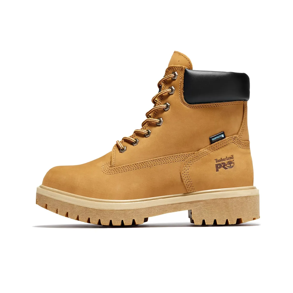 Timberland 6 Inch Pro Direct Attach 'Wheat Nubuck'