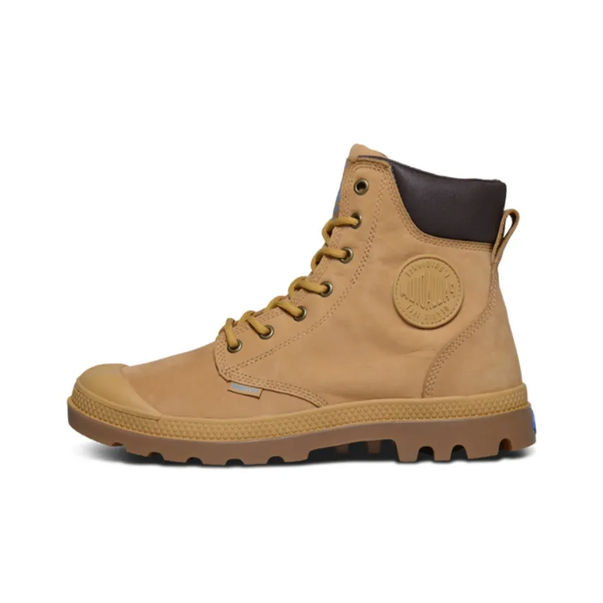 Palladium Pampa Lu Короткий Мартин Ботинок Унисекс Коричневый