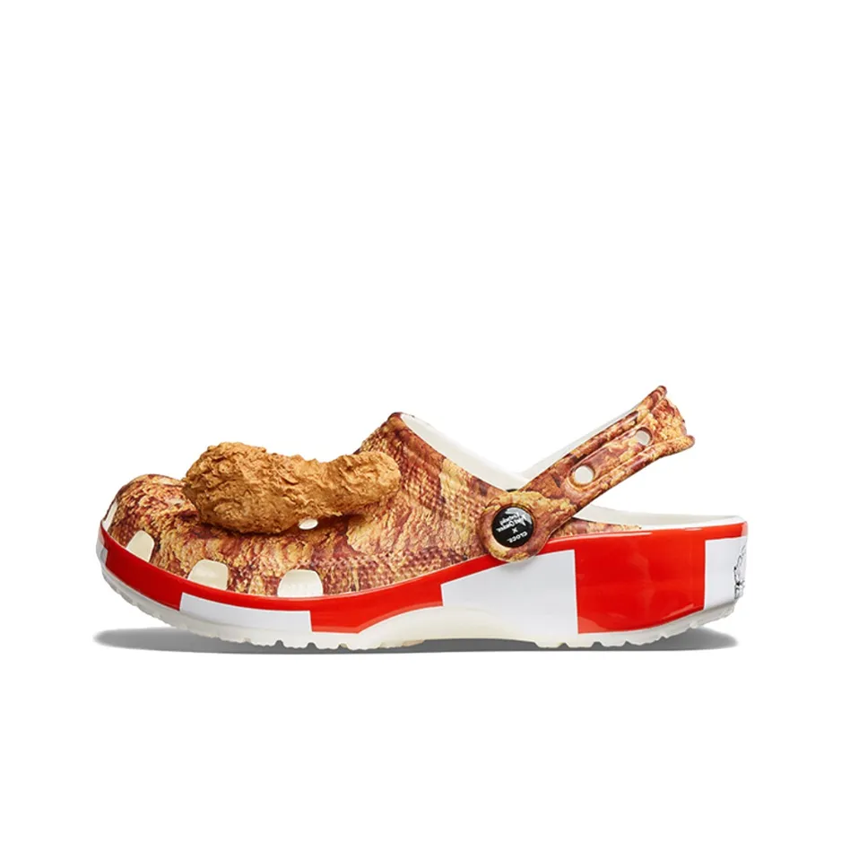 Crocs Kfc X Crocs Classic Clog Crossover Beach Sandals Unisex Multi Color