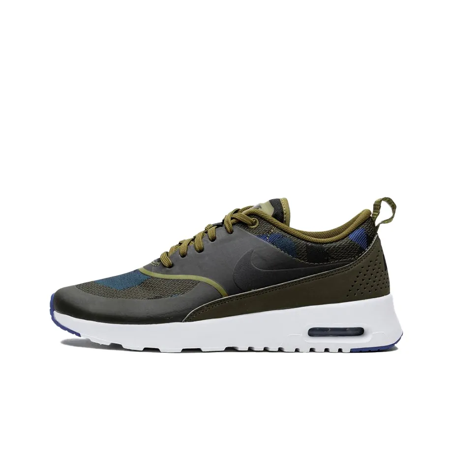Nike Air Max Thea Low Top Casual Shoes Men's Olive Green