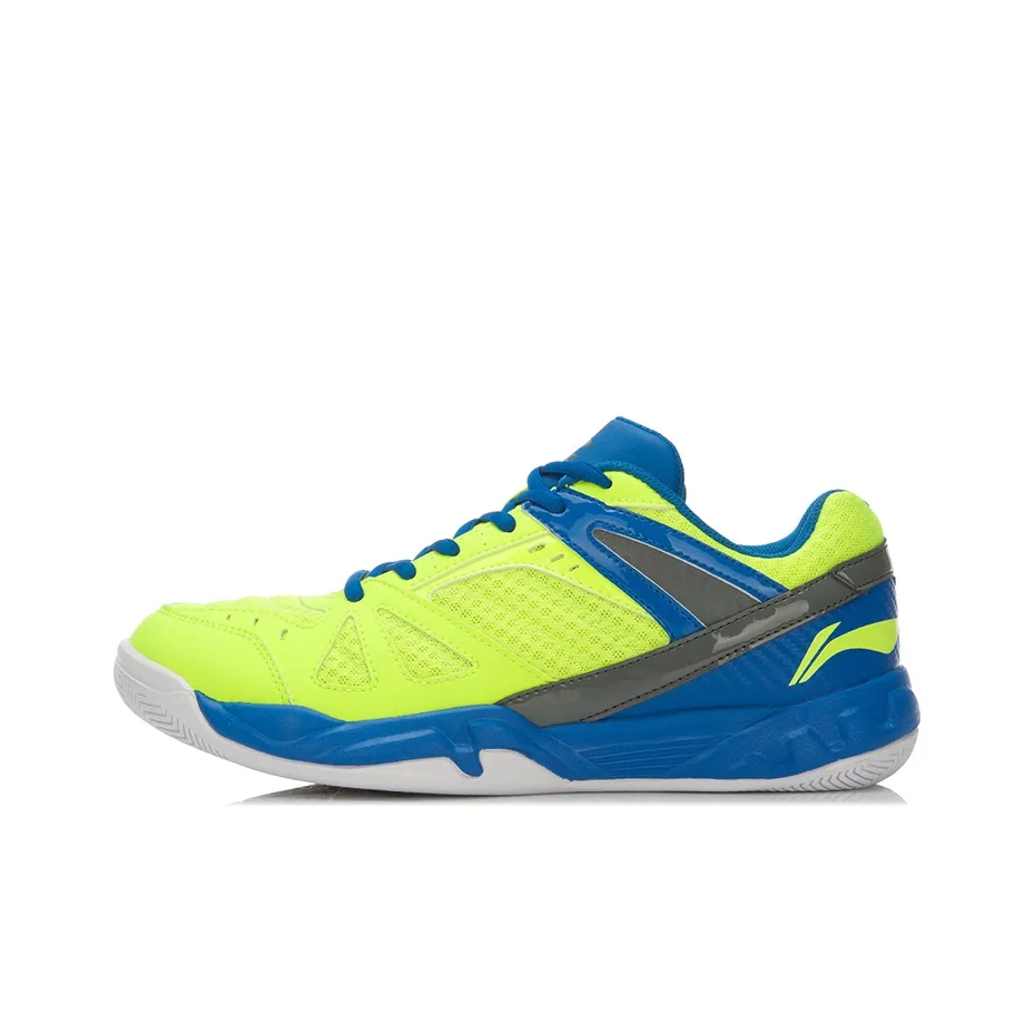 LiNing Support Low Top Running Shoes Unisex Green Blue