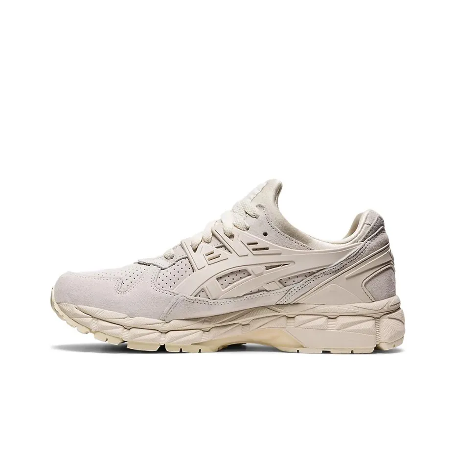 Asics Gel Kayano Trainer Low Топ Беговые кроссовки Унисекс Экрю Серый