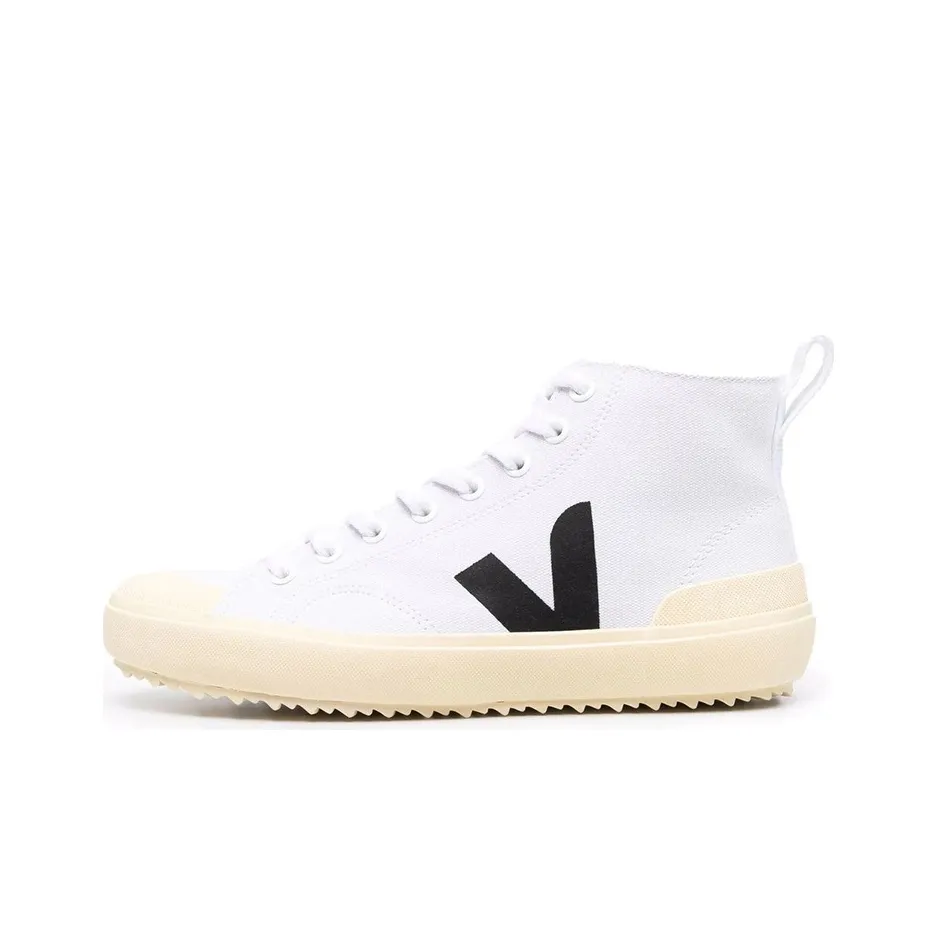 VEJA Nova Ht Canvas 'White Black'