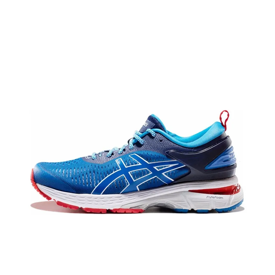 Asics Gel Kayano 25 Low Топ Беговые кроссовки Женские Синие