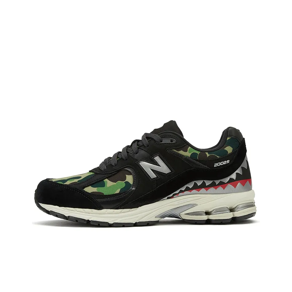 New Balance Bape X 2002R 'Apes Together Strong Black Camo'