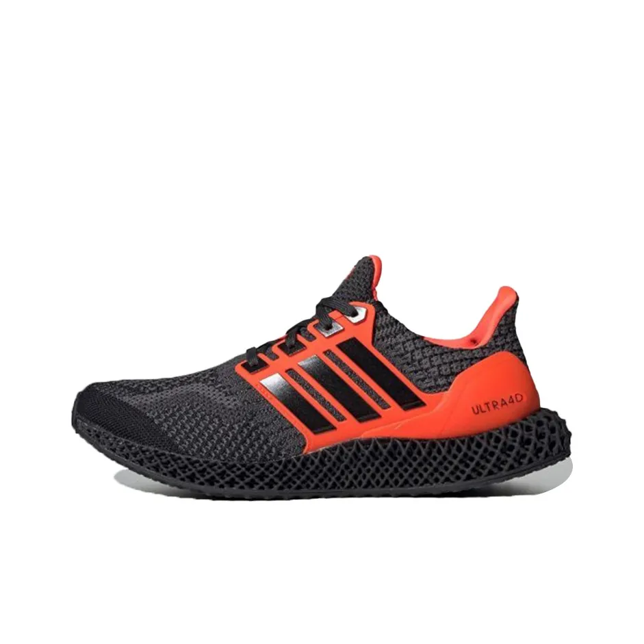 Adidas Ultra 4D 5.0 'Black Solar Red'