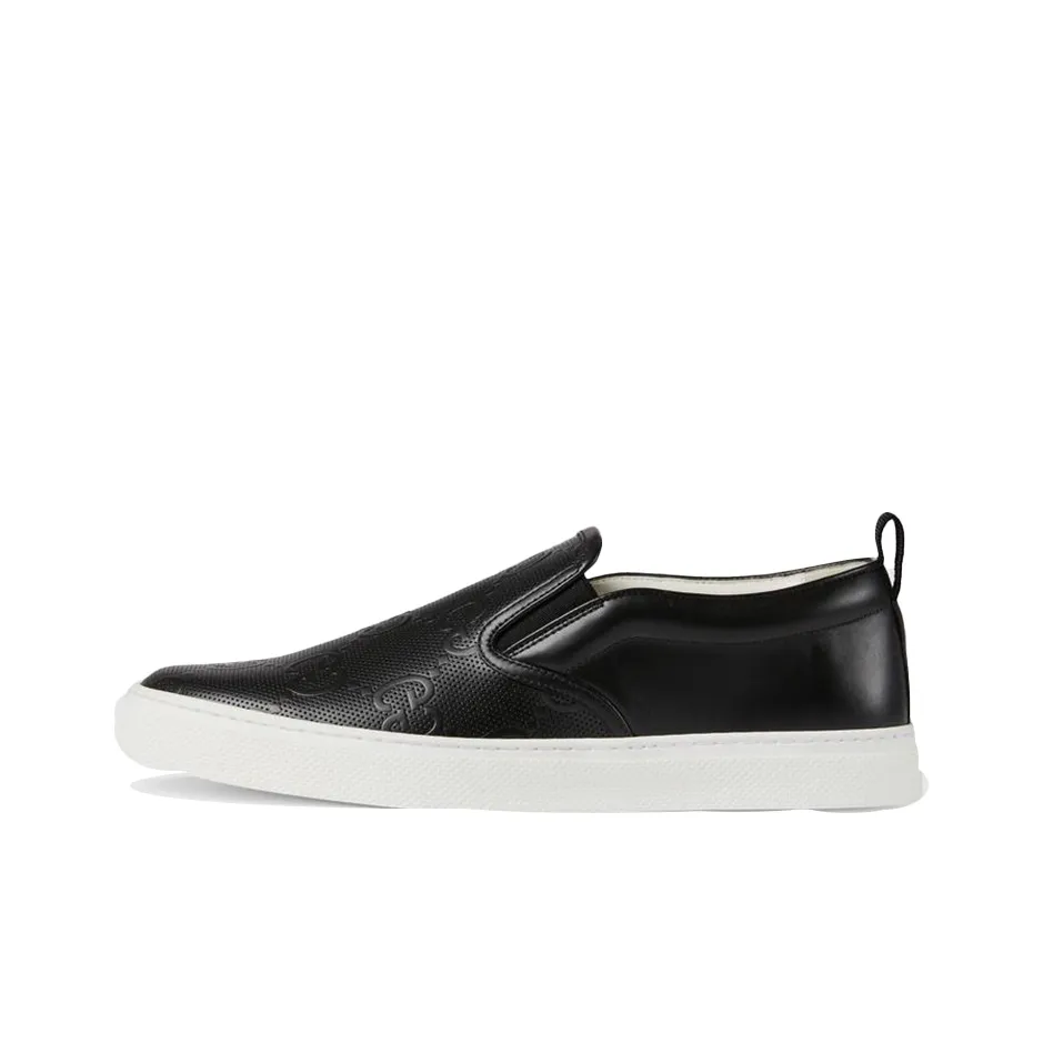 GUCCI Slip On 'GG Embossed   Black'