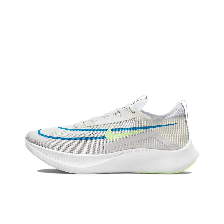Nike Zoom Fly 4 'White Imperial Blue Lime Glow'