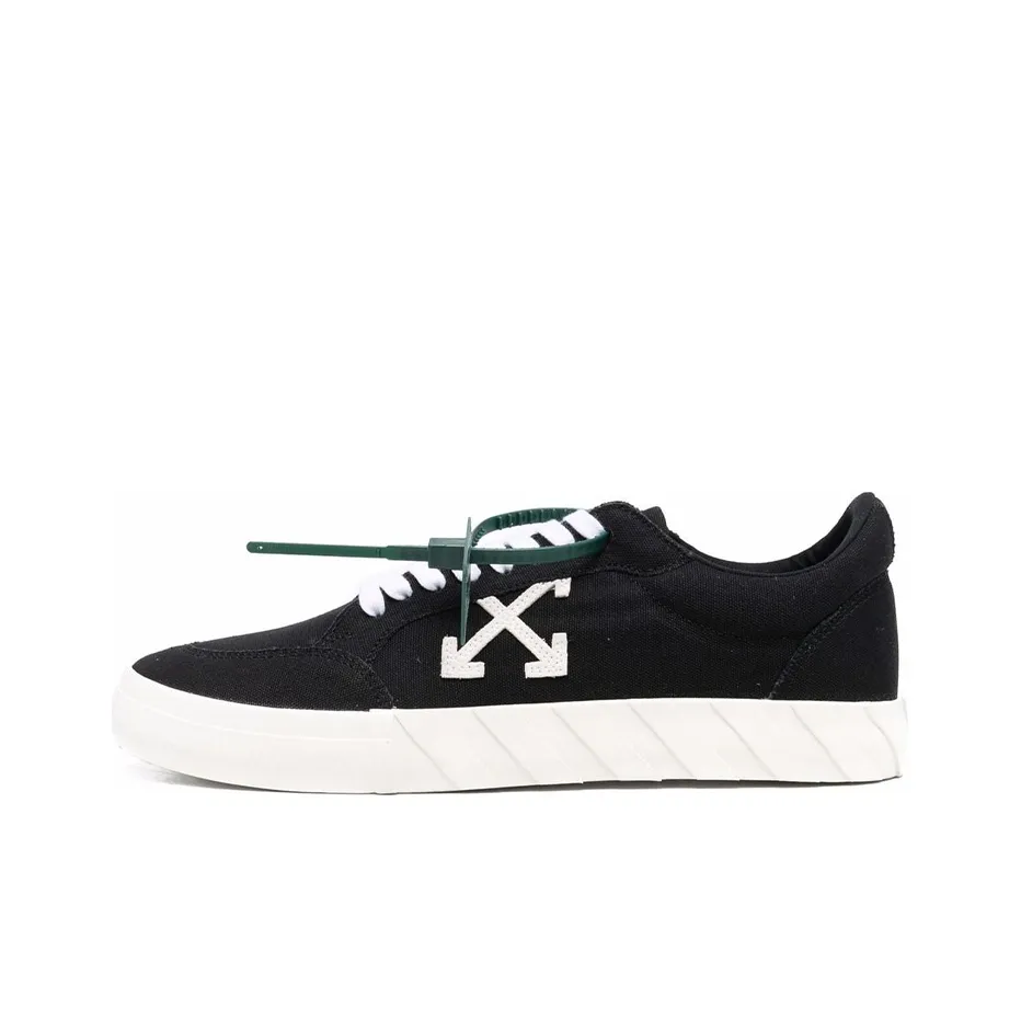 OFF WHITE Vulc Low Black White White