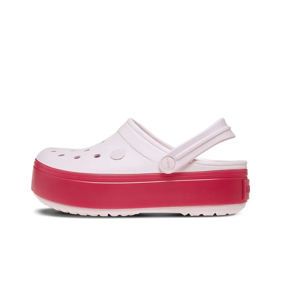 Crocs Beach Sandals Purple Red Women's