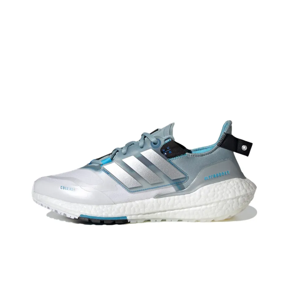 Adidas ULT Slip-resistant Abrasion-resistant Lightweight Thermal Low-Top Casual Running Shoes Unisex Silver Blue Adidas ULT Противоскользящий Устойчивый к истиранию Легкий Термический Низкий Топ Повседневные Беговые Кроссовки Унисекс Серебряный Синий