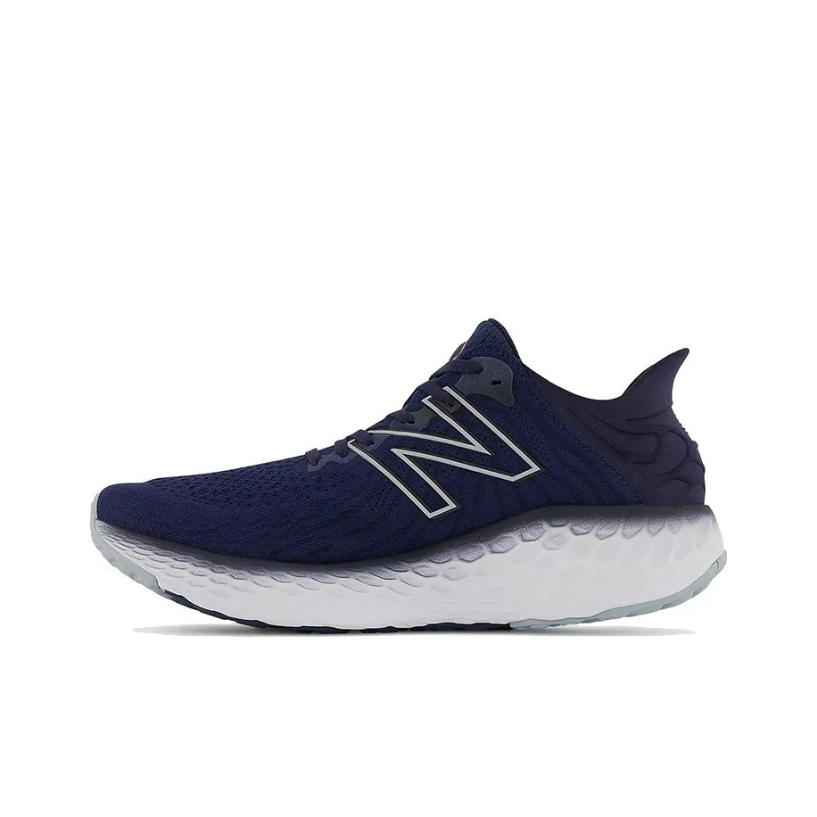 New Balance совместный бренд 1080 v11 Low Топ Беговые кроссовки Мужской Морской синий