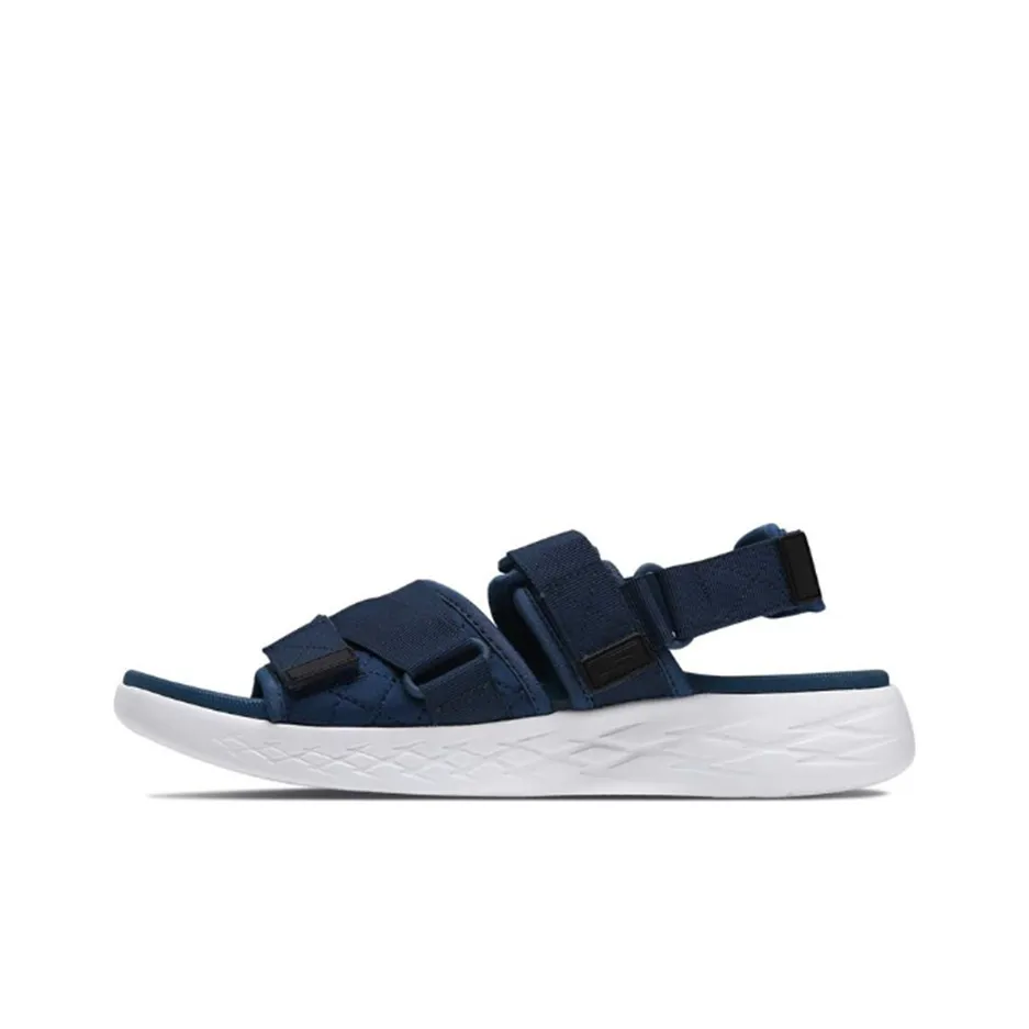 Skechers ON THE GO 600 Пляжные сандалии Мужские Синие Белые