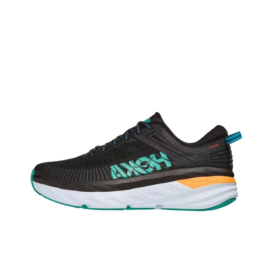 HOKA ONE ONE Bondi 7 Black Atlantis