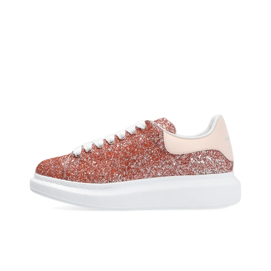 Alexander McQueen Oversized Glitter Sneaker 'Pink' Women's