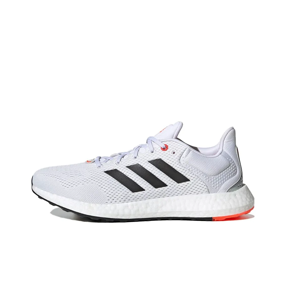 Adidas Pureboost 21 Cloud White Core Black Solar Red