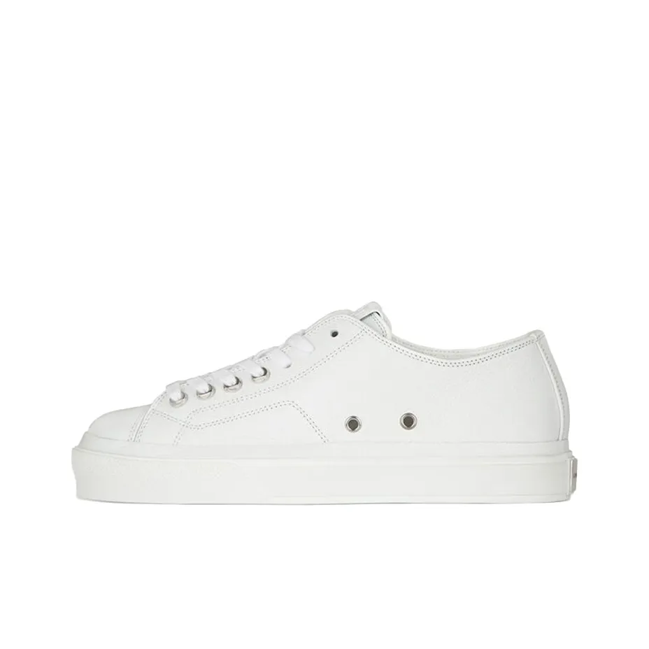 Givenchy Low Top Stylish Skateboarding Shoes Men's White