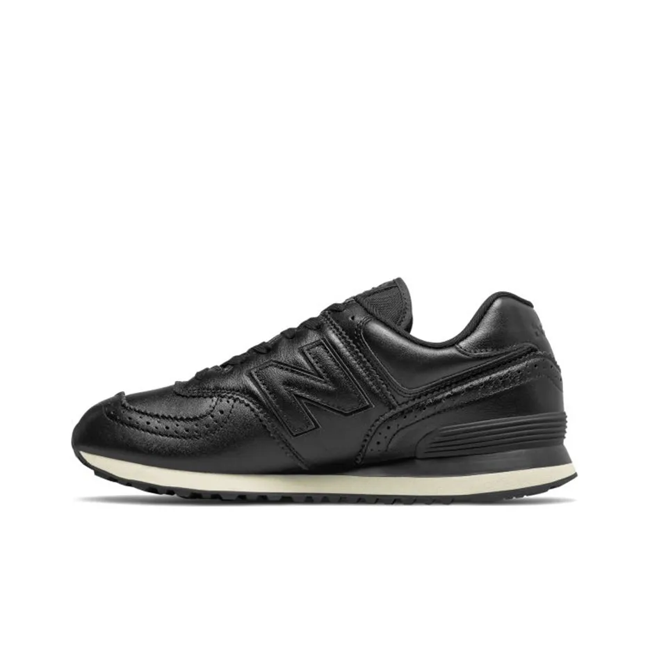 New Balance NB 574 Low Топ Беговые кроссовки Унисекс Чисто черный