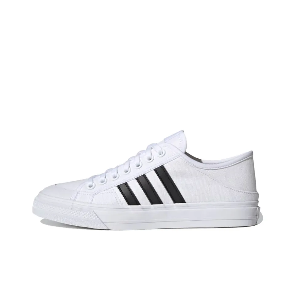 Adidas Collapsible Nizza Low 'White Black'