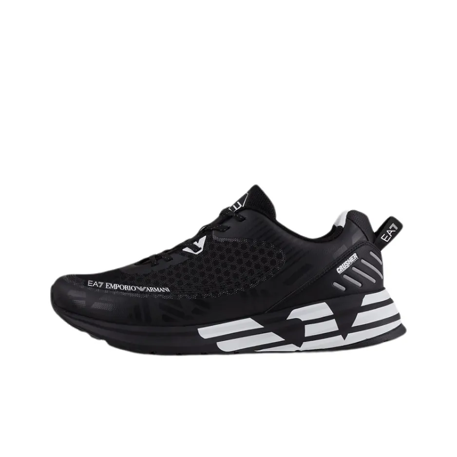 EMPORIO ARMANI Panelled Low-Top Sneakers