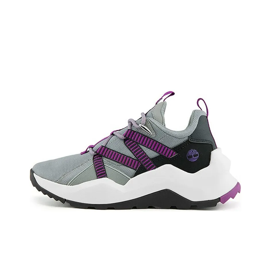 Timberland Легкий Низкий Топ Беговые Кроссовки Женские Серый Фиолетовый