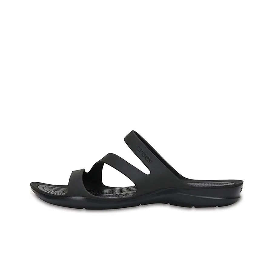 Crocs Swiftwater Slippers 'Black' Women's