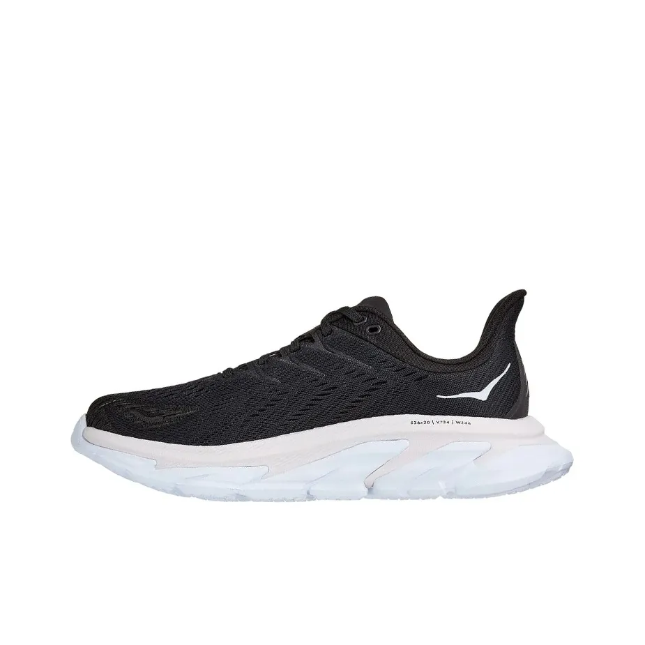 HOKA ONE ONE Clifton Edge Black White