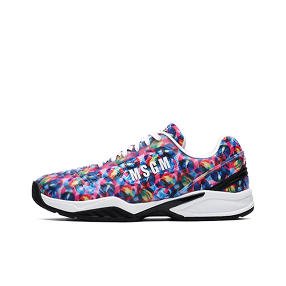MSGM x FILA Heritage FHT Low Top Training Running Shoes Women's Multicolor