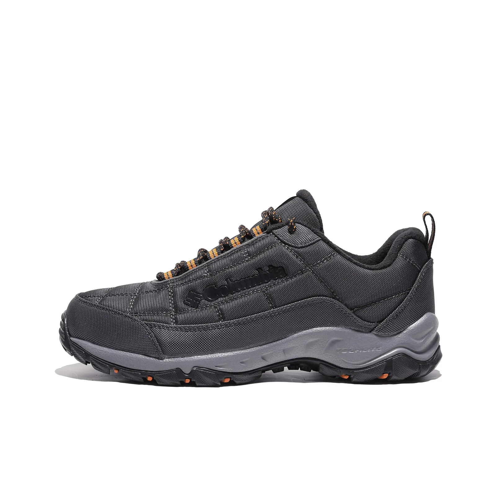 Columbia Cushioned Anti Slip And Wear Resistant Warm Low Top Hiking Shoes Men's Gray