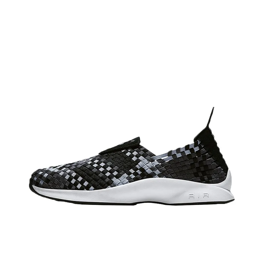 Nike Air Woven Black Retro Knitted White 'Black'