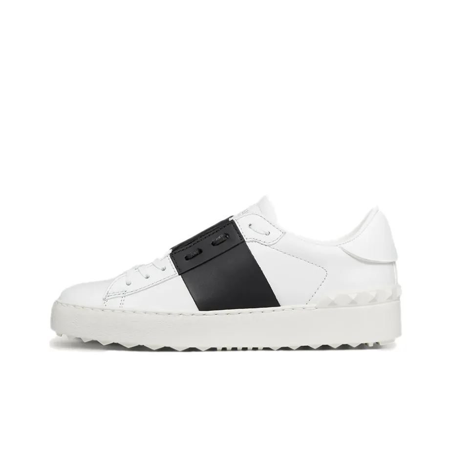 Valentino Women's Open Sneaker 'White Black'