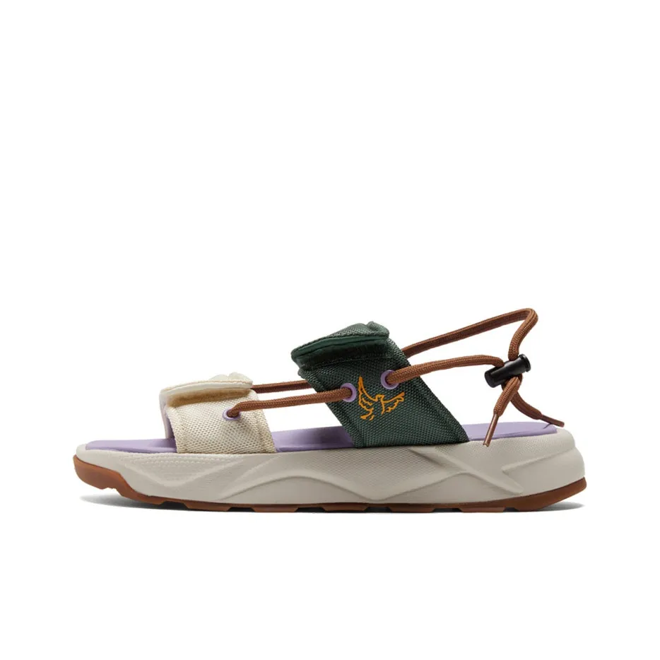 KIDSUPER X PUMA RS Сандалии Спортивные Сандалии Унисекс Бежевый Зеленый Фиолетовый