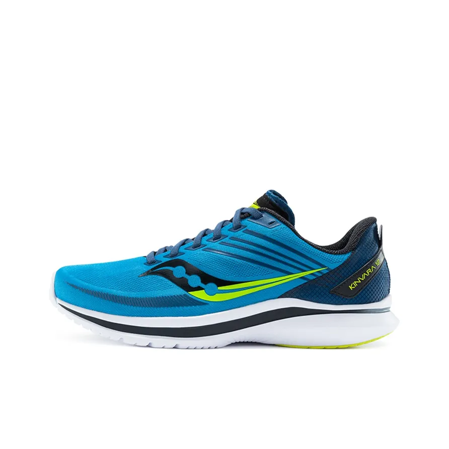 Saucony Kinvara 12 Elite 12 Low Top Running Shoes Men's Cobalt Blue Wide Women's