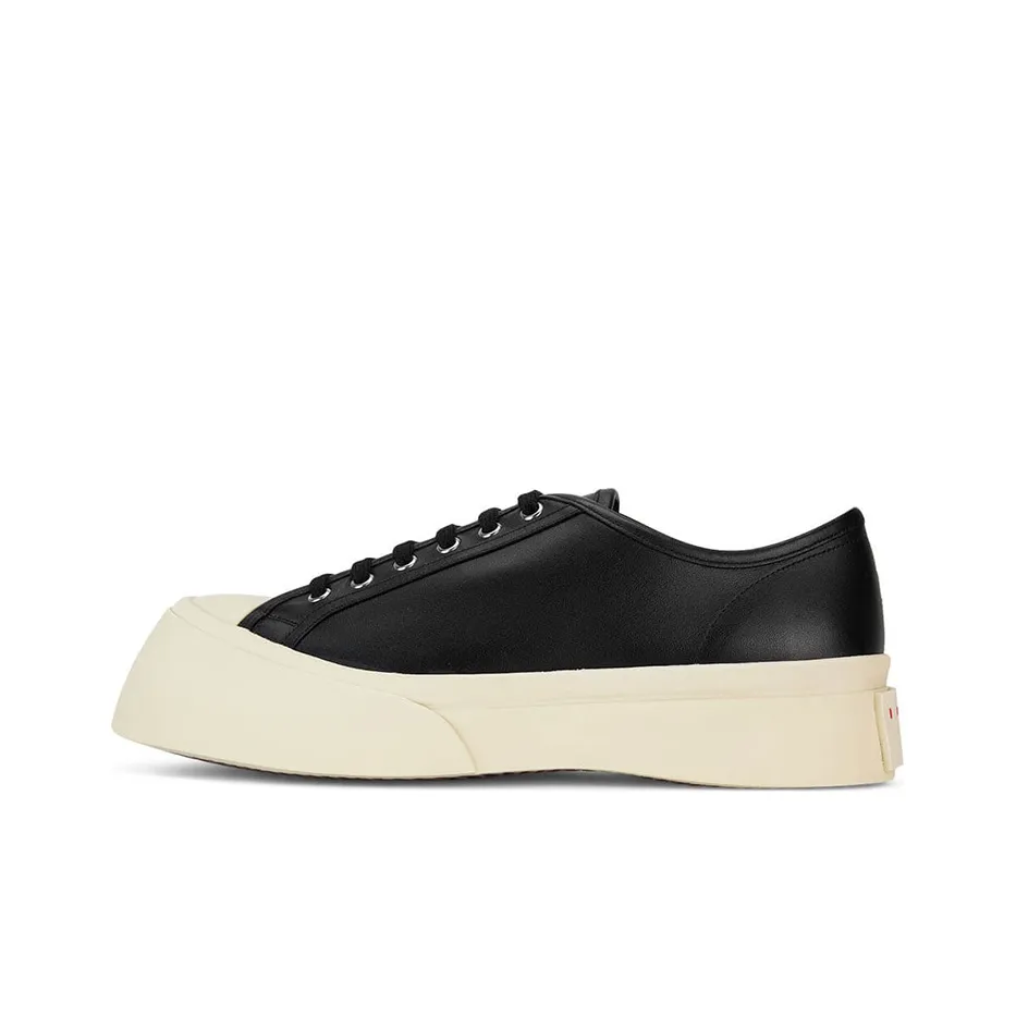 MARNI Leather Pablo Lace-Up Sneaker 'Black'