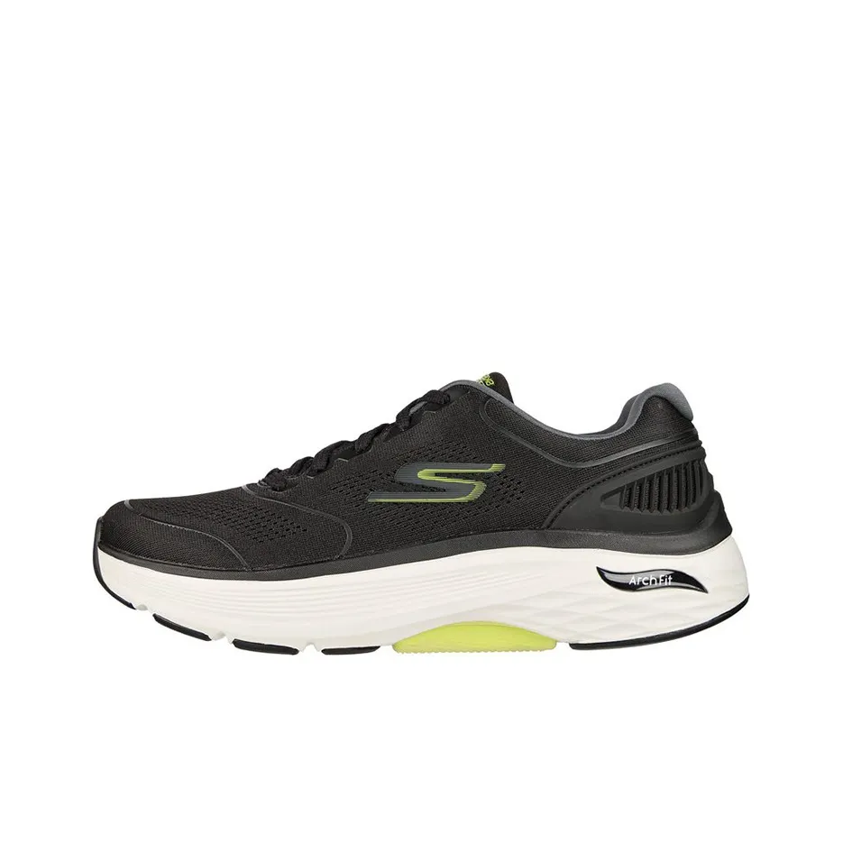 Skechers Go Run Max Cushioning Arch Fit 'Black Lime'