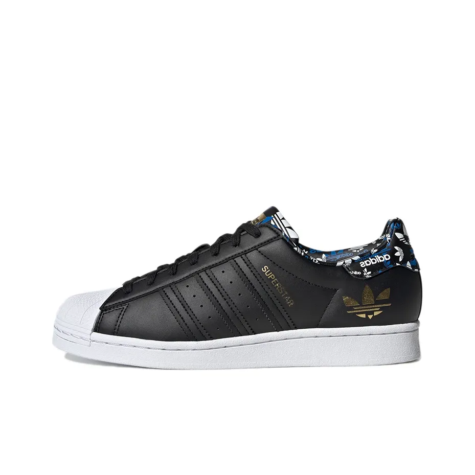Adidas Superstar 'Black Gold Metallic'