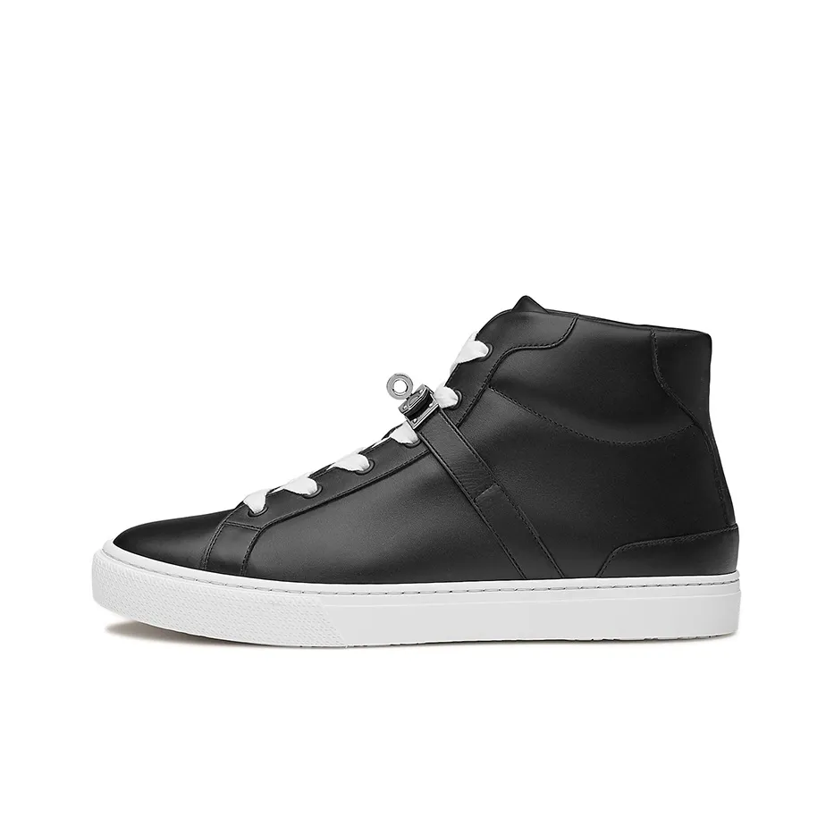 HERMES Daydream High Top Skateboard Shoes Men's Black