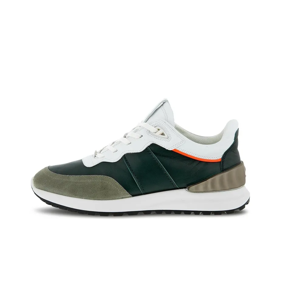 Ecco Ya Yue Low Топ Спортивная Повседневная Обувь Мужская Зеленая